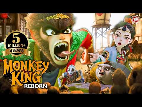 THE MONKEY KING: REBORN | Hindi Dubbed Movie – English Subs | Blockbuster Animation Hollywood Movie