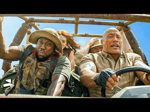 The Most Insane JUMANJI Scenes Ever | From 1995 to Now