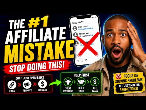 The Number One Affiliate Marketing Mistake Beginners Make (Stop Doing This!)
