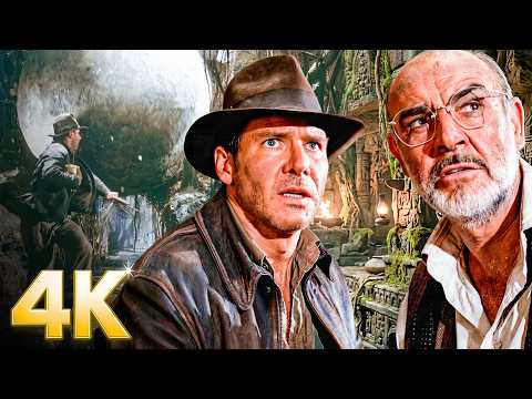 Three Legendary Quests, One Iconic Hero | Indiana Jones Trilogy ⚡ 4K