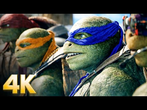 TMNT’s Wildest Action Moments | Out of the Shadows ⚡ 4K