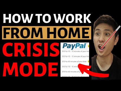 TOP 20 Sites for Earning PayPal Money from Home During a CRISIS (& How I'm Preparing) [PART 1]