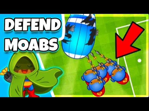 Top 3 EASIEST WAYS To Defend Moabs Without Boost (BTD Battles)