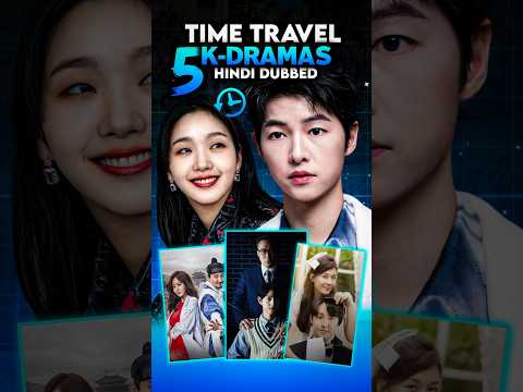 Top 5 Best Time Travel Korean Drama in Hindi Dubbed #kdrama #timetravel #shorts #netflix #mxplayer