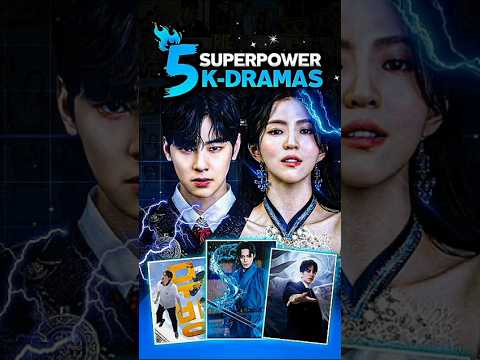 Top 5 superpower K-dramas in Hindi Dubbed ❤️ #kdrama #hindidubbed #netflix #shorts