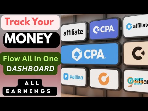 Track Work & Earnings With Affiliate Dashboards.📉.