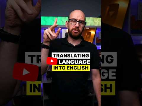 Translating YOUTUBE LANGUAGE to English (Part III)