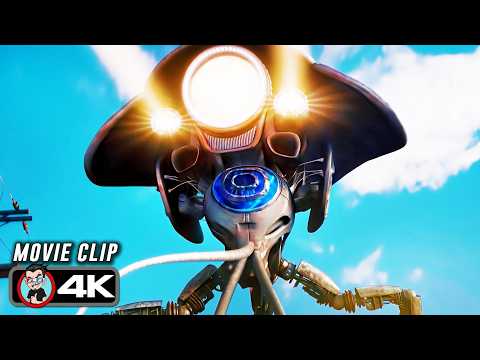 Tripod Vaporizes The City's Residents | SCARY MOVIE 4 (2006) Movie CLIP 4K