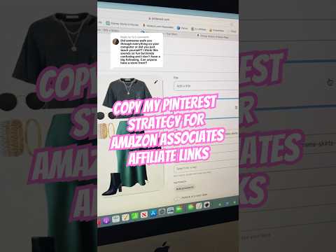 Use Amazon Associates and Pinterest to Make Money #sidehustle #amazonassociates #affiliatemarketing