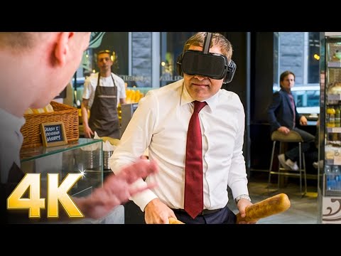 Virtual Spy Mission Turns Into Real-World Chaos | Johnny English Strikes Again | CLIP ⚡ 4K