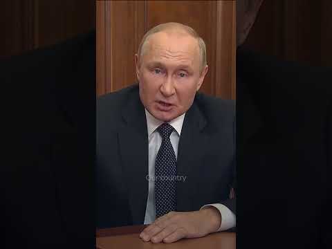 Vladimir Putin warns the West that he isn't bluffing