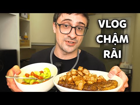 Vlog Chậm Rãi – Cùng mình nấu bít tết đê – Học tiếng Anh giao tiếp hàng ngày