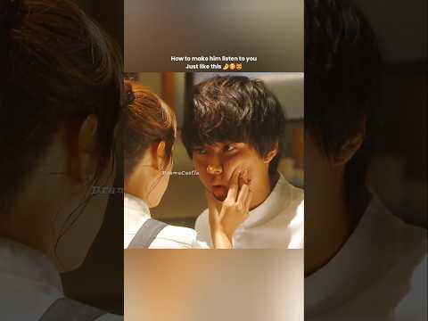 When he's angry and not talking with you 🤐 Try this 🤌🥰 #jdrama #japanese #kentoyamazaki #shorts