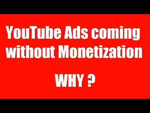 YouTube Ads without Monetization | New Update | HINDI