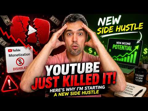 Youtube Just KILLED Monetization…Here's The #1 Side Hustle In 2026