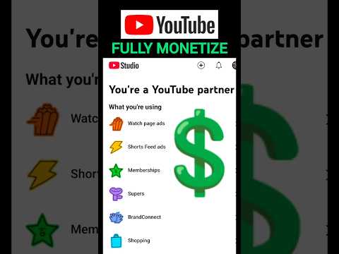 youtube partner program | channel fully monetize💲 #short #trending #monetization #shorts #ytshort