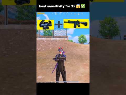 Best 3x Zero Recoil Sensitivity after Update #pubgmobile #mrijazplays #pubgtips #tipsandtricks