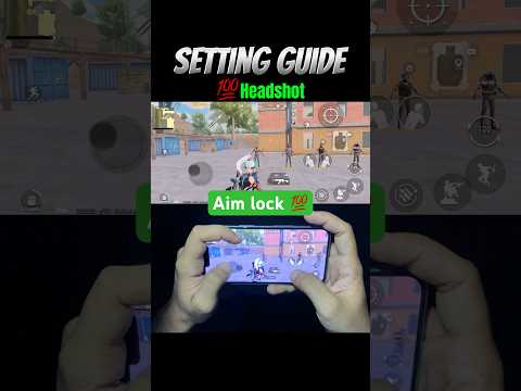 Best AIM LOCK Settings Guide Headshot 💯✅❌#bgmi #pubg#tipsandtricks #sensitivity #settings #tips