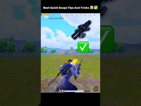 Best Quick Scope Tips And Tricks 🤯✅ #pubgmobile #mrijazplays #pubgtips #tipsandtricks