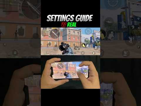 Best Settings Guide 💯✅❌#bgmi #pubg#tipsandtricks #sensitivity #settings #tips #headshot