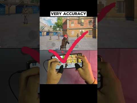 BGMI PUBG MOBILE SETTING GUIDE 87 ACCURACY #shorts
