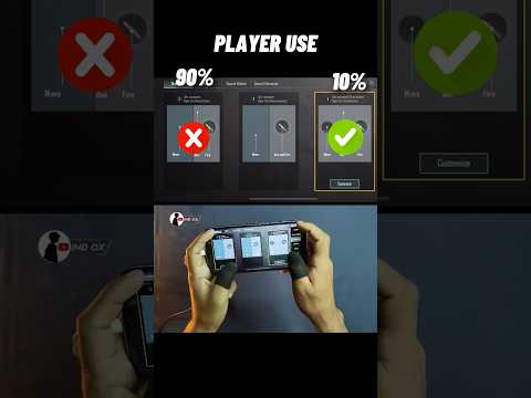 Bgmi Pubg Mobile why layout 3 control is best #shorts