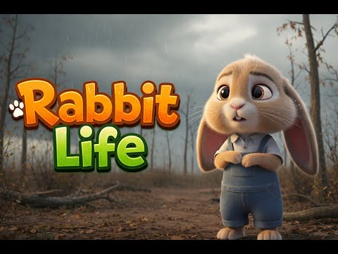 Cartoon AI | Rabbit Life – Short Movie (Khmer Voice)