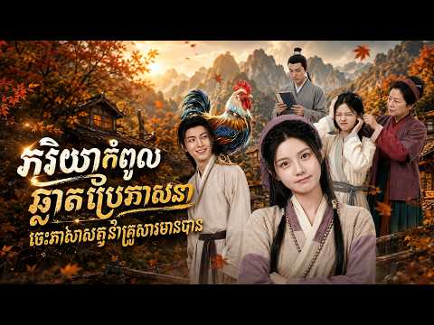 រឿង ភរិយាកំពូលឆ្លាតប្រែវាសនា ចេះភាសាសត្វនាំគ្រួសារមានបាន (មួយរឿងពេញ)