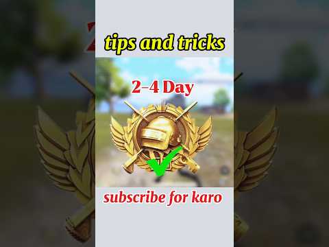 How to Reach Conqueror in 4 Days | BGMI/PUBG Best Solo, Duo,  Rankpush Tips & Tricks #bgmi #shorts