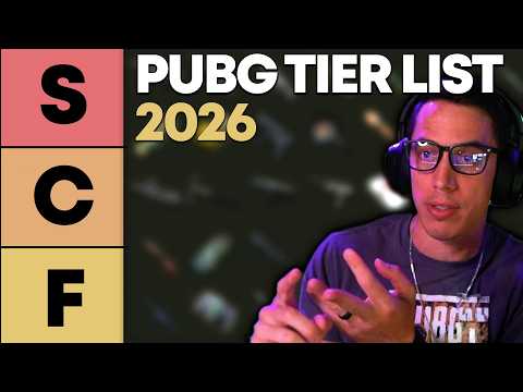 PUBG WEAPON TIER LIST – UPDATED 2026