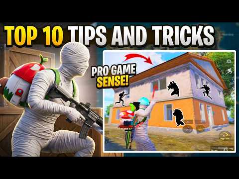 Top 10 Game Sense Tips That PRO Players Use in PUBG Mobile | GG Bro Tips & Tricks [Episode 19]